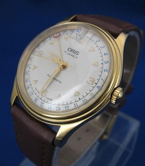 Oris 7403 Gp Pointer Date 17 Stones Automatic Win… - image 3