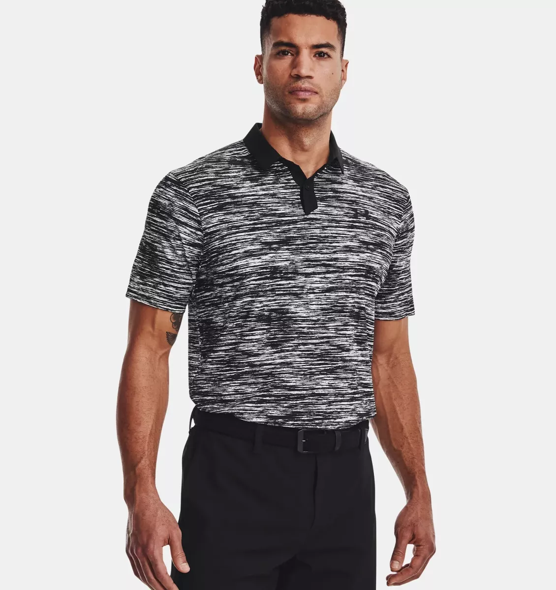 UNDER ARMOUR Men's UA Iso-Chill Twist Golf Polo Shirt NWT Size: MEDIUM