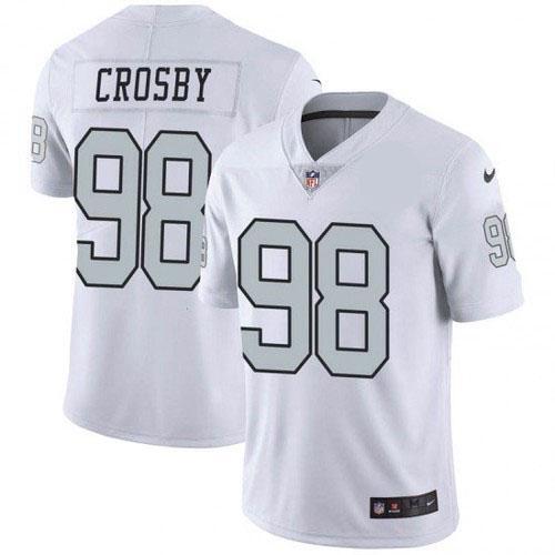 RAIDERS CROSBY 98 ユニフォーム 2XL Maxx Crosby Las Vegas Raiders Nike Game Player Jersey - Black