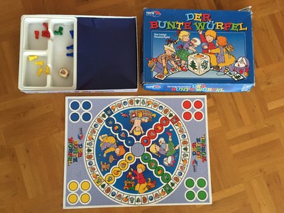 Der Bunte Würfel - Würfelspiel Vorschule noris - Das lustige Rauswerfspiel
