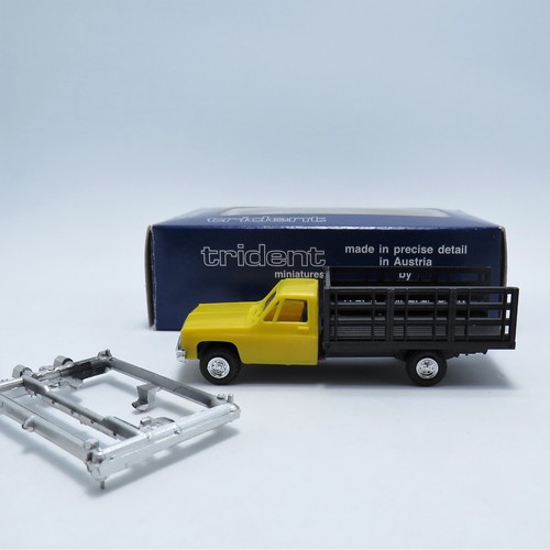 Trident 90153Y Chevrolet pick up con plataforma de madera. Escala 1/87 H0 (4279) - Imagen 6 de 7