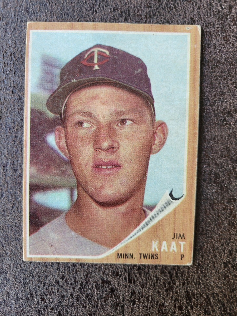 1962 TOPPS Baseball Jim Kaat #21 - Minnesota Twins Legend | eBay