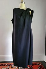 JASON WU ELOQUII CHIC & ELEGANT " LITTLE BLACK DRESS " w/ SINGLE CAP SLEEVE