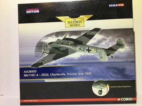 Corgi 1940 año del vehículo Vintage fabricación Diecast aviones y naves espaciales
