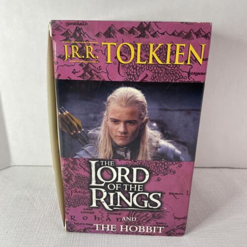 J.R.R. Tolkien The Hobbit, Lord Of The Rings 4 Book Set -Del Rey - Picture 3 of 14