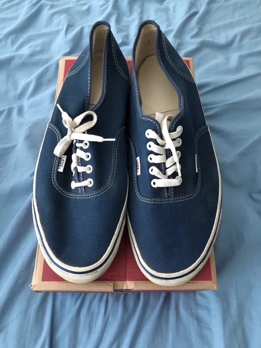 Authentic navy hotsell blue vans