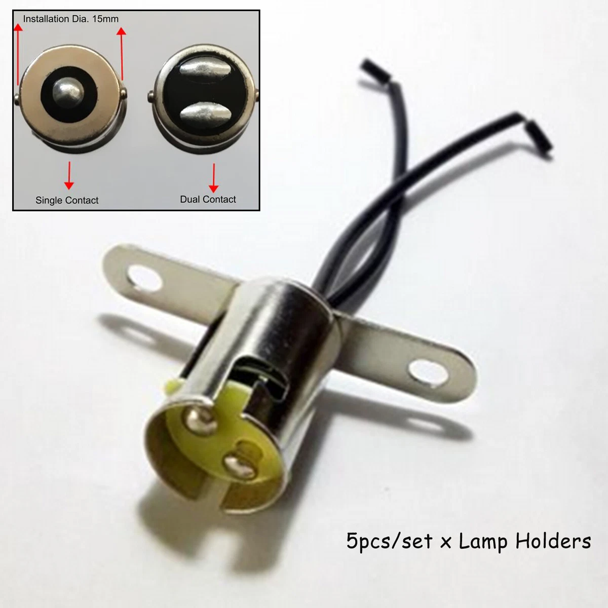 15mm 2025 lamp holder