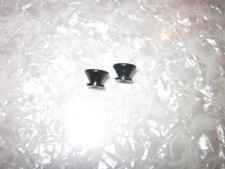 2X New Black Guitar Strap Button 2 Sets Bell Style 1 Fits Electric guitar