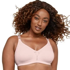 Bali Double Support Comfort-U Back Full-Fig. Bra 3036 Blush Pink Sz.36,38,40,42
