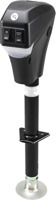 Lippert Power Tongue Jack for A-Frame Travel, Cargo, and Utility Trailers or 5th