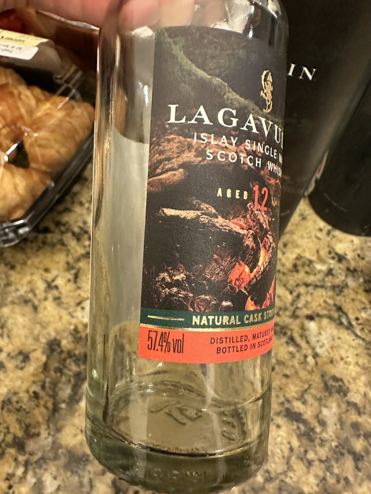 Lagavulin 12 Year - Fireside Tales 2024 / Empty Islay Single Malt Scotch - 20cL