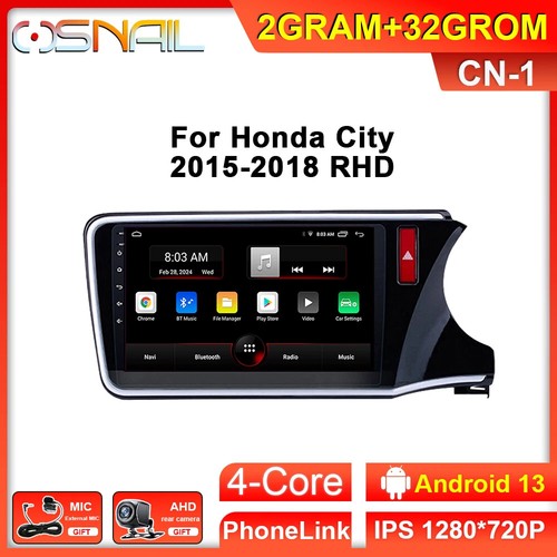 For Honda Fit City 2015-2018 Android CarPlay Car Radio GPS Multimedia Player - Picture 11 of 32