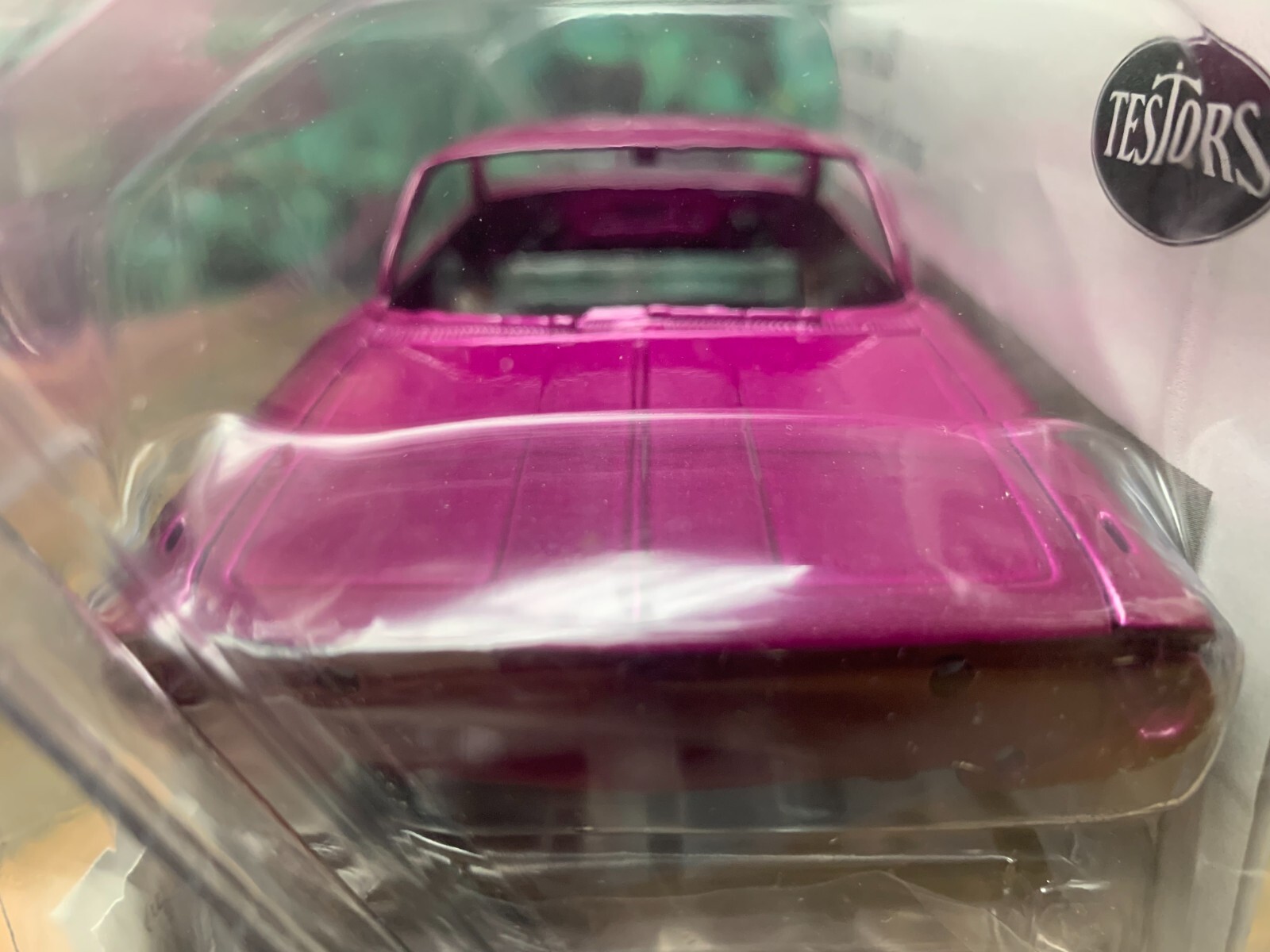 Rare DIECAST METAL MODEL KIT SEALED TESTORS PLATINUM '61 CHEVY LOWRIDER