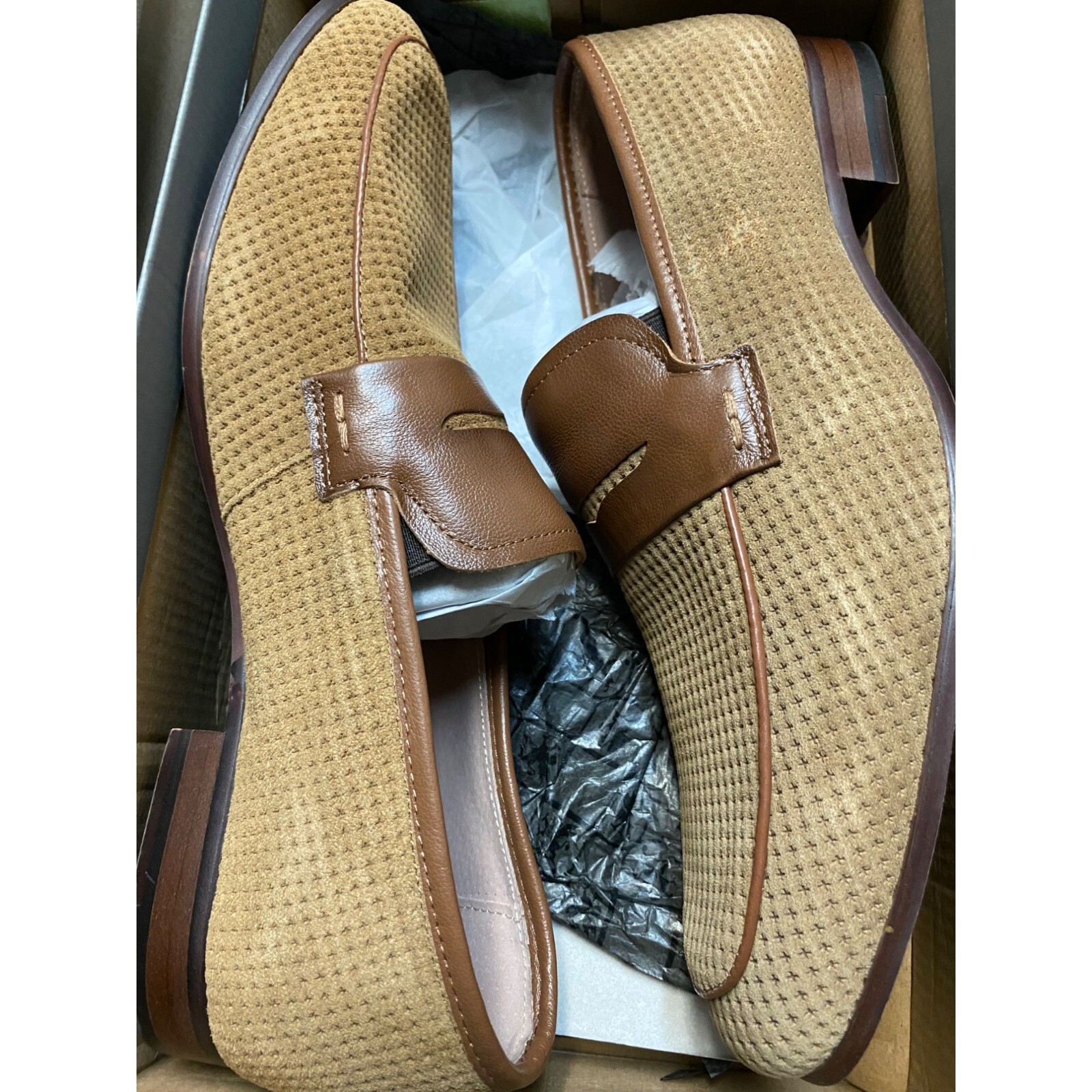 Stacy Adams Men's Wyatt MocToe Penny Slipon Loafer … Gem