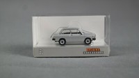 Brekina 27603 (H0, 1:87) Volvo 66, Metallic-Silber, 1975 - Neuware!