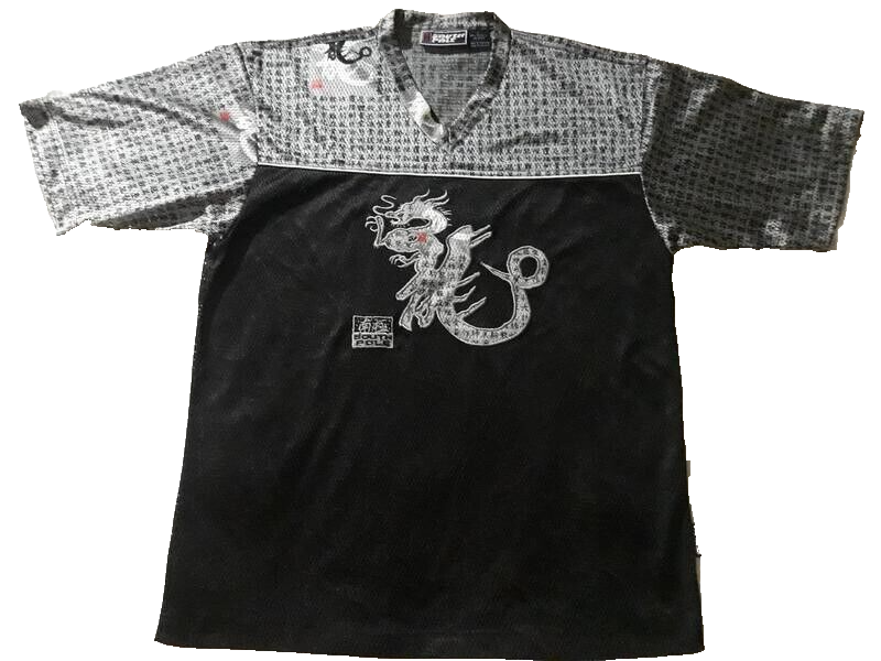 SOUTHPOLE jersey, black vintage South Pole t-shirt 90s hip-hop