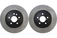 Front PAIR Stoptech Disc Brake Rotor for 2004-2006 Subaru Baja (46532)