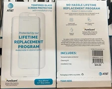 NEW AT&T Tempered Glass Screen Protector for Apple iPhone 14 Pro ( 6.1" ) 2022