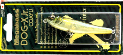 Megabass Dog-X Jr. Coayu Wobbler, Topwater, WTD, Stickbait, 7 cm, Floating, Neu