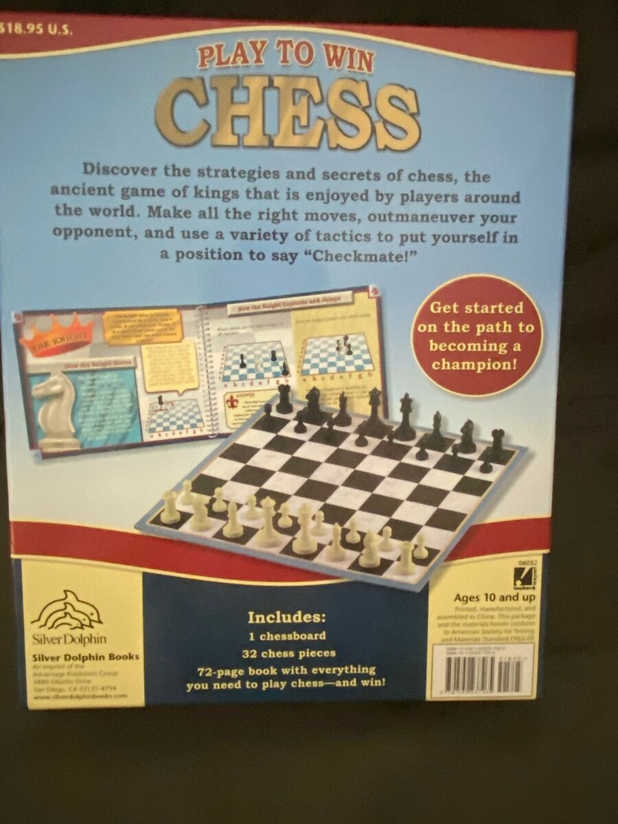 Play to Win Chess Game, Strategies and Secrets! by David MacEnulty L59  9781592237265