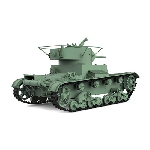SSMODEL SS24597 V1.9 1/24 Military Model Kit Soviet T-26 Light Tank WOT - Picture 2 of 4