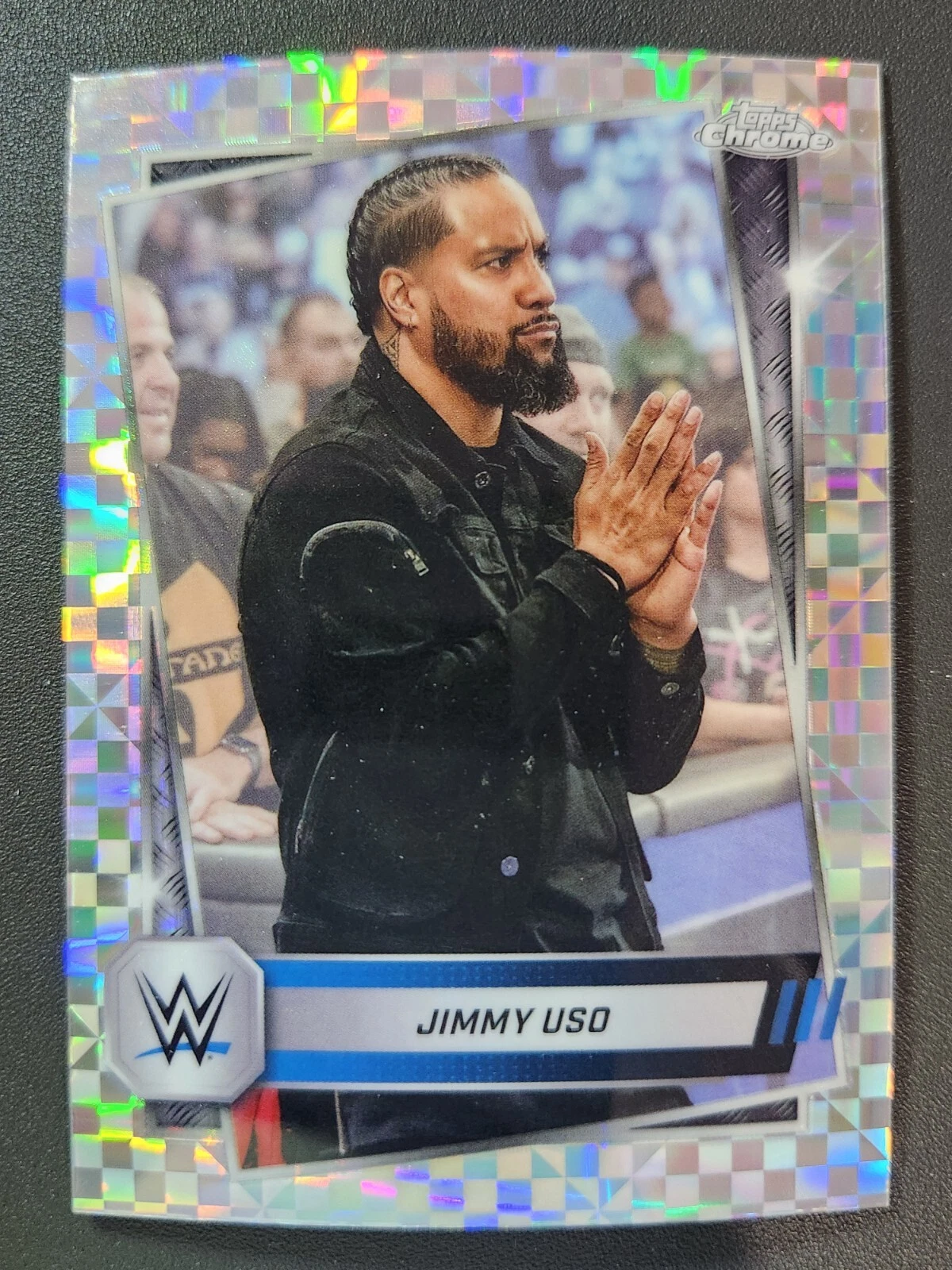 2025 Topps Chrome WWE Wrestling #56 JIMMY USO X-FRACTOR