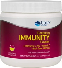 Trace Minerals | Elderberry Immunity Powder - Elderberry, Zinc, Vitamin C, Io...