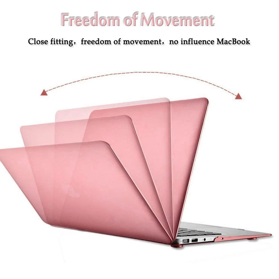Laptop Matte Shell Cover Case For MacBook Air 13" 15" A3113 A3114 A3240 A3241 - Image 2 of 4