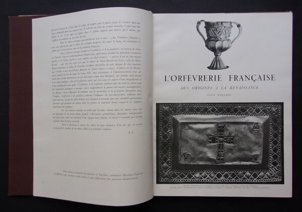 Ancien Livre L'Orfèvrerie - La Joaillerie (Tradition Française) Par André Lejard, 1942