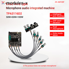 ZK-AM100F 2.1 Channel Bluetooth Power Amplifier Board 50WX2 100W Power TPA3116D2