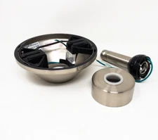 HOME DECORATORS Wilmington 52 in. Brushed Nickel Canopy Bracket Downrod & Cover