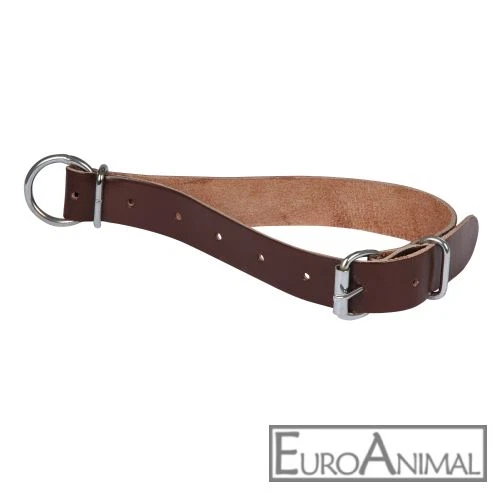 Halsriemen - Halsband aus Leder für Schafe / Böcke / Ziegen 2,5 cm x 65 cm