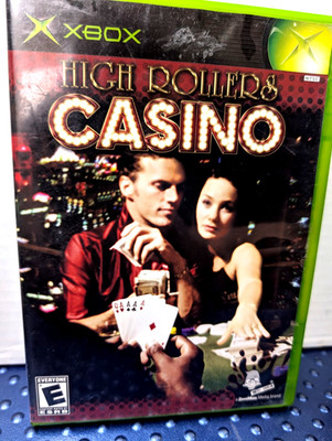 High Rollers Casino (Microsoft Xbox, 2004) - Complete in Box (CIB) tested