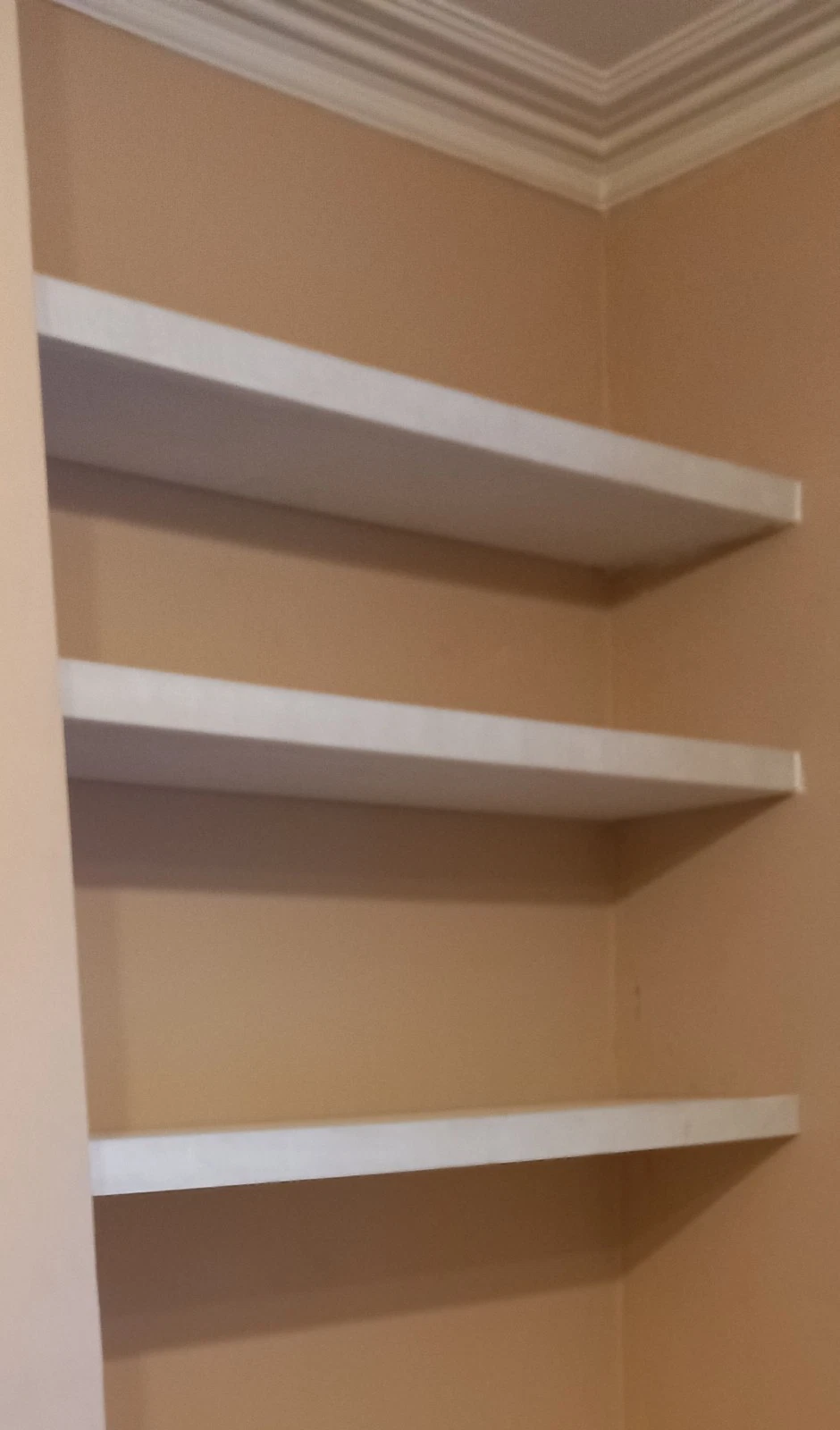 Alcove Chunky floating shelf x4 custom