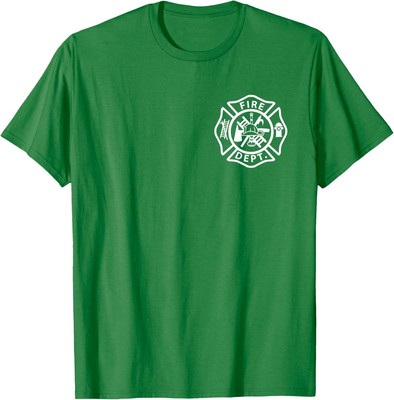 Fire Rescue Department Logo Uniform Fireman Symbol Unisex T-Shirt