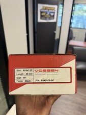 Vossen 20pc Black Lug Bolts M14x1.25 30mm 60 Cone Seat B1425-30-bc Vossen 20pc Black Lug Bolts M14x1.25 30mm 60 Cone Seat B1425-30-bc