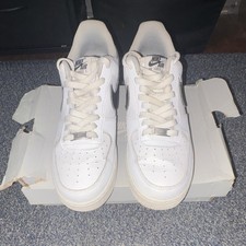 Nike Air Force 1 Low Black/White Men's Low Top Leather Sneaker CT2302-002
