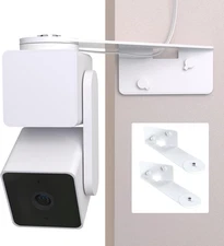 Wall Mount for Wyze Cam Pan V3 V4, 2 Pack Outside Corner Bracket for Wyze Camera