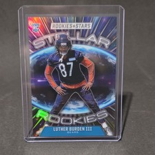 Panini 2025 Rookies & Stars Stellar Rookies Luther Burden III Bears Rookie #7