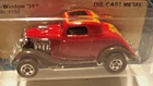 Hot Wheels_1982_3-Window '34_Hi Raker_Brown Fenders_HK Base_M&M_MOC_Vintage