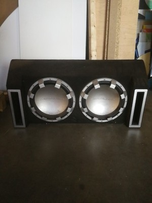 12 Zoll 30cm Audiobahn ABB112N 1200W Alu Membranen Bassreflex
