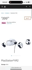 Psvr2 for sale pretty much brand new played a couple times 