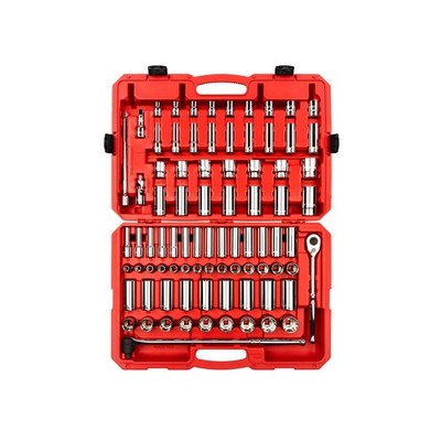 Tekton SKT25316 1/2'' Drive 12-Point Socket/Ratchet Set, 83-Piece