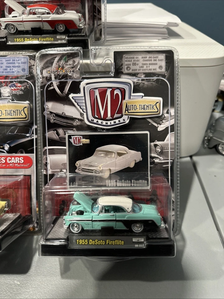 Máquinas M2 1955-1957 Desoto Fireflite lote de 3�� Foto 3 de 4