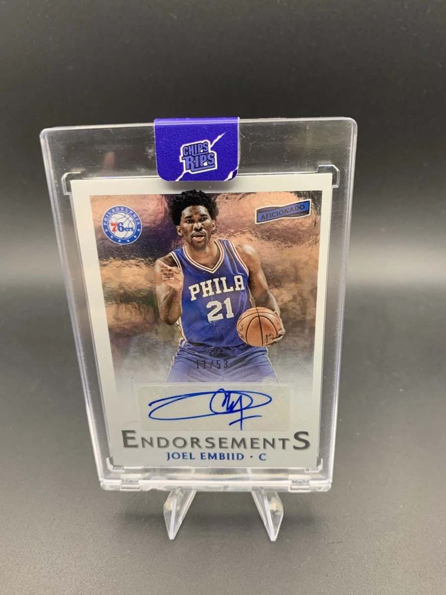 Joel embiid rookie auto NBA 14-15 直筆サイン 【公式通販】