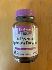 Bluebonnet Full Spectrum Optimum Enzymes 60 Veg Capsules Digestive Support