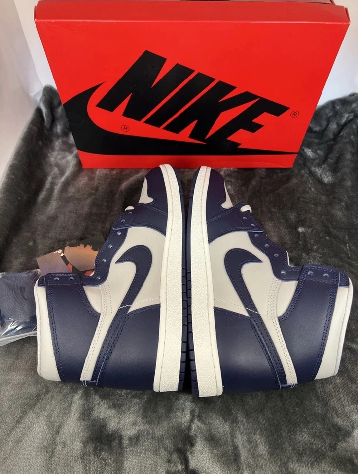 Talla 9.5 - Jordan 1 Retro '85 Alto Georgetown Foto 4 de 4