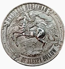 HEADLESS HORSEMAN THE LEGEND OF SLEEPY HOLLOW 1 oz 999 SILVER ROUND BU
