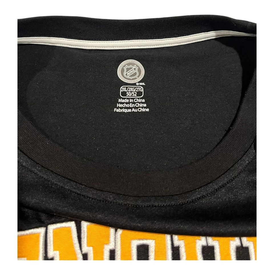 Pittsburgh Penguins Men's NHL Long Sleeve Hockey Jersey 2XL NWT - Image 3 of 4