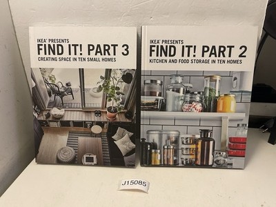 Lot of 2 Volumes Ikea Presents Find It! (HC) Part 2 & 3